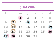 horóscopo libra julio 2009